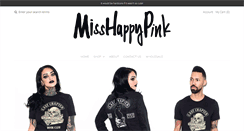 Desktop Screenshot of misshappypink.com